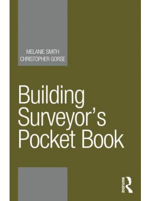Building Surveyor's Pocket Book - Routledge Pocket Books