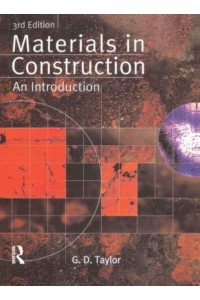 Materials in Construction An Introduction
