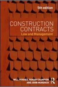 Construction Contracts Law and Management