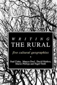 Writing the Rural: Five Cultural Geographies