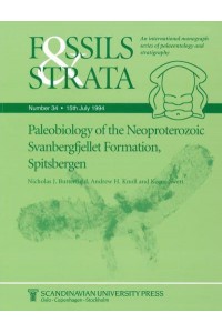 Paleobiology of the Neoproterozoic Svanbergfjellet Formation, Spitsbergen - Fossils and Strata Monograph Series