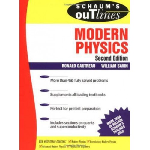 Schaum's Outline of Theory and Problems of Modern Physics - Schaum's Outline Series