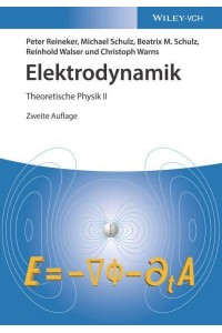 Elektrodynamik Theoretische Physik II