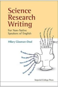 Science Research Writing For Non-Native Speakers of English