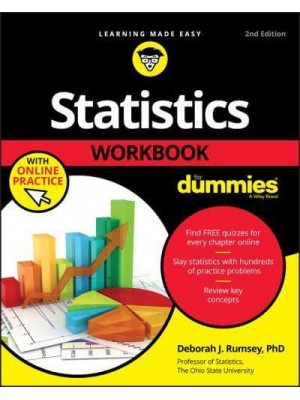 Statistics Workbook For Dummies With Online Practice