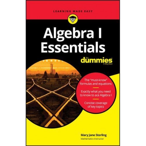 Algebra I Essentials for Dummies