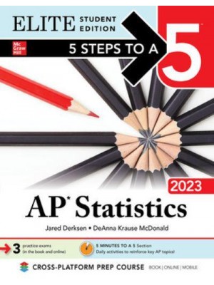 5 Steps to a 5: AP Statistics 2023 Elite Student Edition