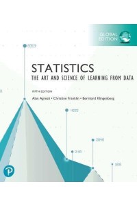 Statistics The Art and Science of Learning from Data