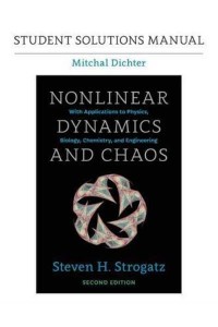 Student Solutions Manual for Nonlinear Dynamics and Chaos, 2nd edition