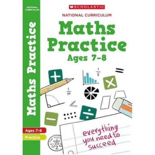 National Curriculum Maths. Practice Book for Year 3 - 100 Maths Practice Activities