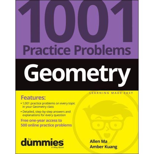 Geometry for Dummies 1001 Practice Problems