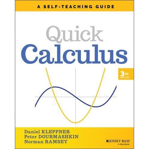 Quick Calculus A Self-Teaching Guide - Wiley Self-Teaching Guides