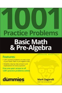 Basic Math & Pre-Algebra for Dummies