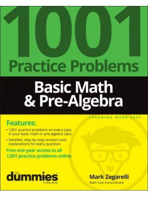 Basic Math & Pre-Algebra for Dummies