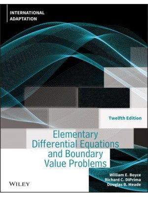 Elementary Differential Equations and Boundary Value Problems