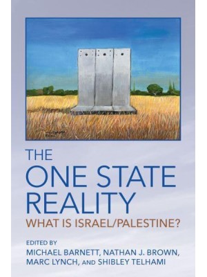 The One State Reality What Is Israel/Palestine?