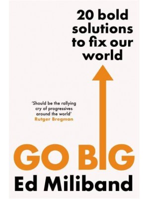 Go Big 20 Bold Solutions to Fix Our World