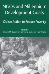 NGOs and the Millennium Development Goals: Citizen Action to Reduce Poverty