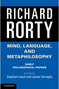 Mind, Language, and Metaphilosophy