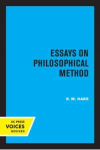Essays on Philosophical Method - Voices Revived
