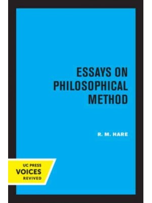 Essays on Philosophical Method - Voices Revived