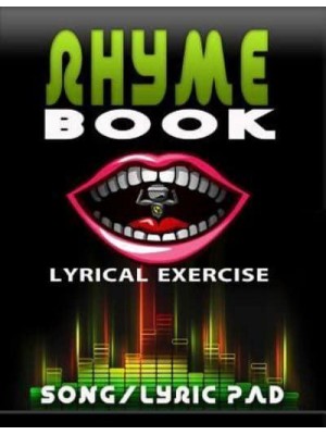 Lyrical Exercise My Rhyme Book Song/Lyric Pad