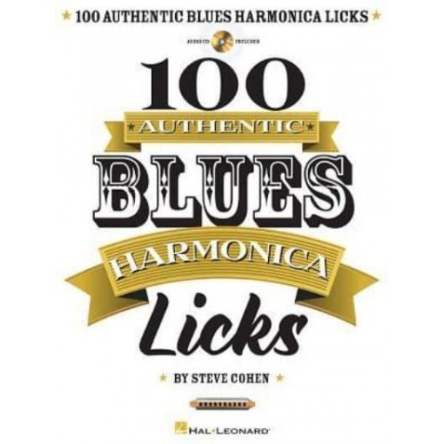 100 Authentic Blues Harmonica Licks