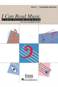 I Can Read Music, Book 1 Beginning Reading