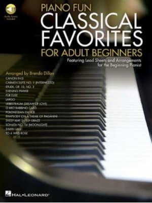 DILLON BRENDA PIANO FUN CLASSICAL FAVORITES ADULT BEGINNERS PF BK