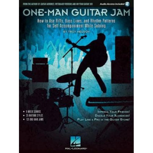 Nelson Troy One-Man Guitar Jam Self Accompaniment Gtr Bk/Online Audio