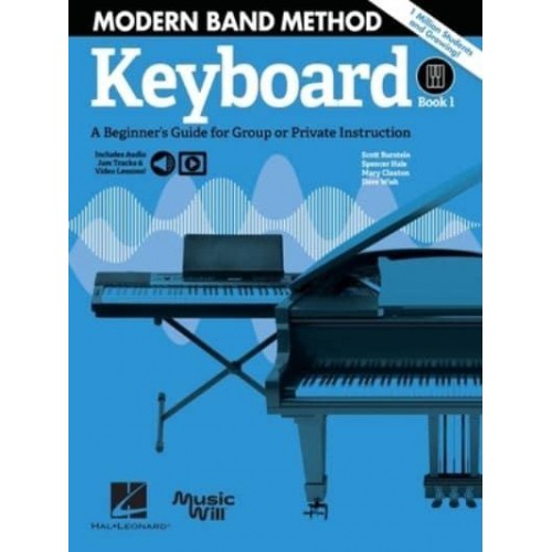 Modern Band Method - Keyboard, Book 1 a Beginner's Guide for Group or Private Instruction Book/Online Media