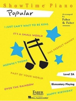 Showtime Piano Popular Level 2A - Showtime Piano
