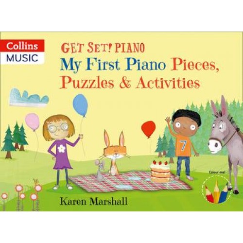 My First Piano Pieces, Puzzles & Activities - Get Set! Piano