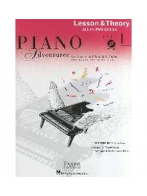 Piano Adventures All in Two Level 1 Lesson Theory Anglicised Pf Bk/CD