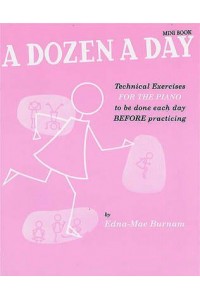 A Dozen a Day Mini Book Technical Exercises