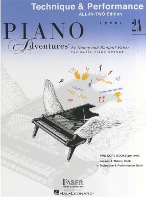 Piano Adventures All In Two Edition Level 2a - Technique and Performance