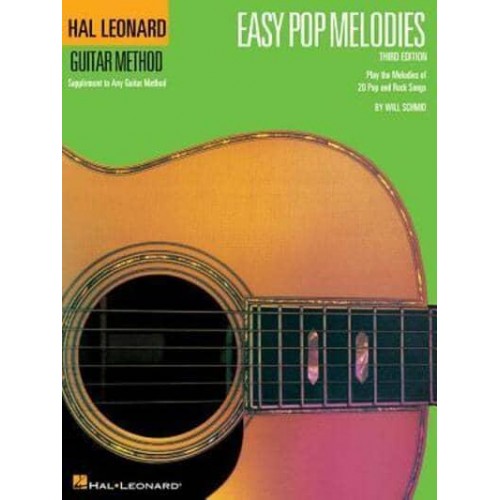 Easy Pop Melodies Correlates With Book 1 - Hal Leonard Guitar Method (Songbooks)