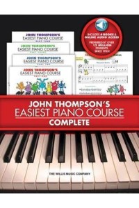 John Thompson's Easiest Piano Course - Complete 4-Book/Audio Boxed Set