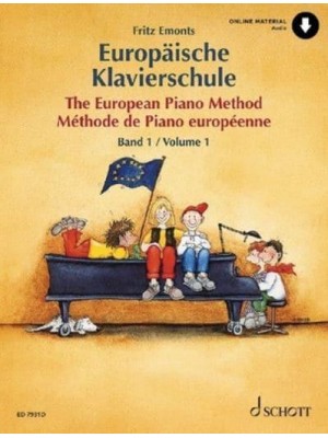 The European Piano Method - Volume 1 Book/Online Audio