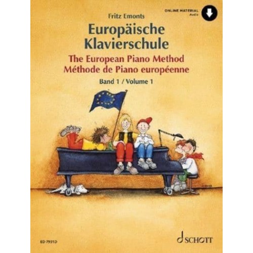 The European Piano Method - Volume 1 Book/Online Audio
