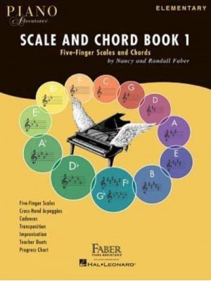 Faber Nancy Randall Piano Adventures Scale & Chord Book Pf 1 Bk