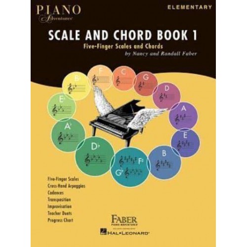 Faber Nancy Randall Piano Adventures Scale & Chord Book Pf 1 Bk