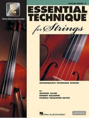 Essential Technique for Strings With Eei: Violin (Book/Media Online)