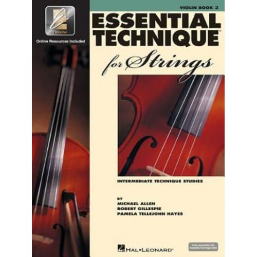 Essential Technique for Strings With Eei: Violin (Book/Media Online)