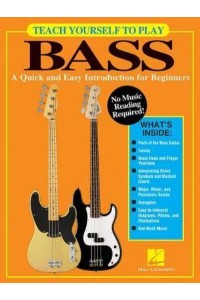 Teach Yourself to Play Bass Quick & Easy Introduction BGTR Book