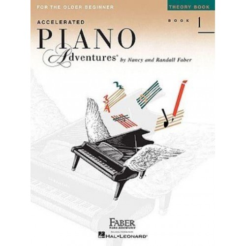 Accelerated Piano Adventures, Book 1, Theory Book For the Older Beginner