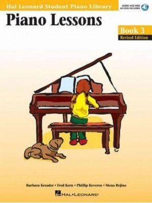 Piano Lessons Book 3 - Book/Online Audio & MIDI Access Included Hal Leonard Student Piano Library - Hal Leonard Student Piano Library (Songbooks)