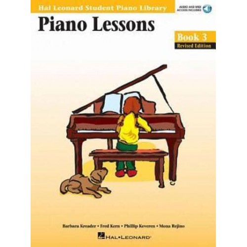 Piano Lessons Book 3 - Book/Online Audio & MIDI Access Included Hal Leonard Student Piano Library - Hal Leonard Student Piano Library (Songbooks)