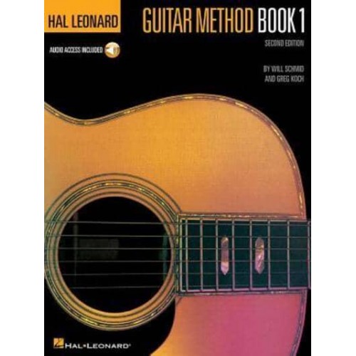 Hal Leonard Guitar Method Book 1 Book/Online Audio Pack - Hal Leonard Guitar Method Books