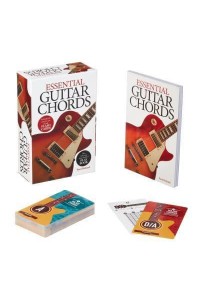 Essential Guitar Chords Kit Includes 64 Easy-to-Use Chord Flash Cards, Plus 128-Page Instructional Play Book